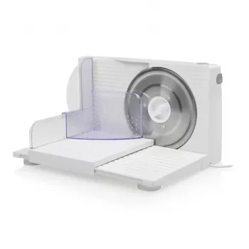 Cortadora eléctrica universal Tristar EM-2098 150 W blanca, grosor de corte 1,5 cm