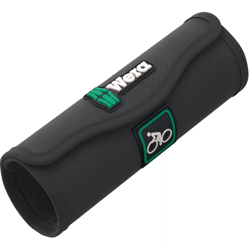 Wera 7515/7 Kraftform Safe-Torque Speed Bicycle 1 05075850001 juego de destornilladores dinamométricos, 7 piezas, 2-6 Nm, hexagonal 1/4", negro/verde