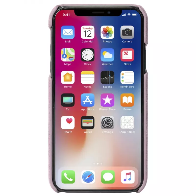 Funda Krusell Broby iPhone XS Max 16,5 cm rosa