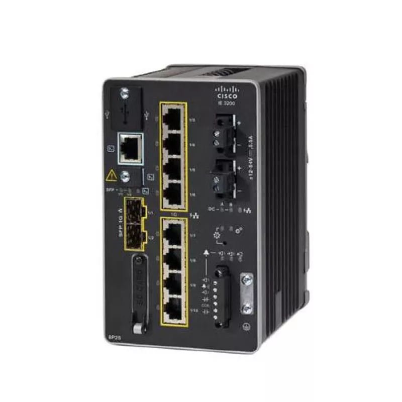 Switch de red gestionado L2 Cisco IE-3200-8P2S-E