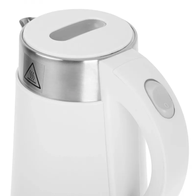 Hervidor de agua Adler AD 1372w – 0,6 L, 800 W, carcasa de acero inoxidable, control táctil