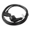 Cable de alimentación LANBERG CA-C13C-12CC-0018-BK, 2 m, conector hembra C13 a CEE7/7, negro, C13 en ángulo
