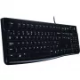 Logitech Desktop MK120 combo, negro, con cable, distribución suiza, 920-002504