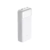 Batería externa D-Link DPP-201 — 20000 mAh, 1× USB-A, 2× USB-C, blanca