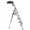 Escalera plegable Krause Secury plata