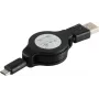 Cable USB ShiverPeaks BS14-18001 1 m USB A Micro-USB B negro