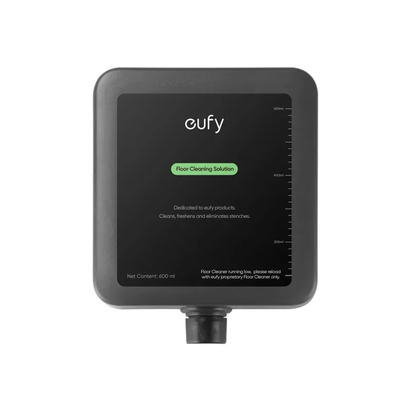Anker Eufy | solución de limpieza de suelos, lista para usar, 600 ml, solución de limpieza de suelos, segura, compatible con E25