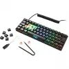 SKILLER SGK50 S4, teclado gaming negro, distribución IT, Kailh Red