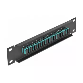 Panel de parcheo de fibra óptica DeLOCK 10