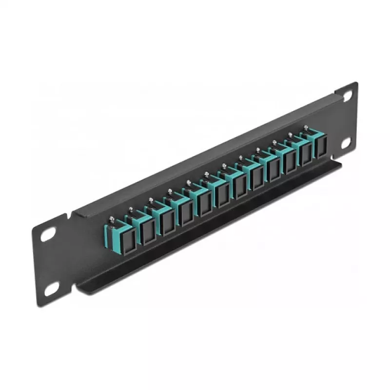 Panel de parcheo de fibra óptica DeLOCK 10