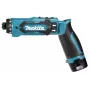 Atornillador/llave de impacto a batería Makita DF012DSE 650, 200 negro, azul