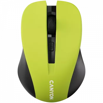 Ratón CANYON MW-1 inalámbrico amarillo CNE-CMSW1Y interfaz