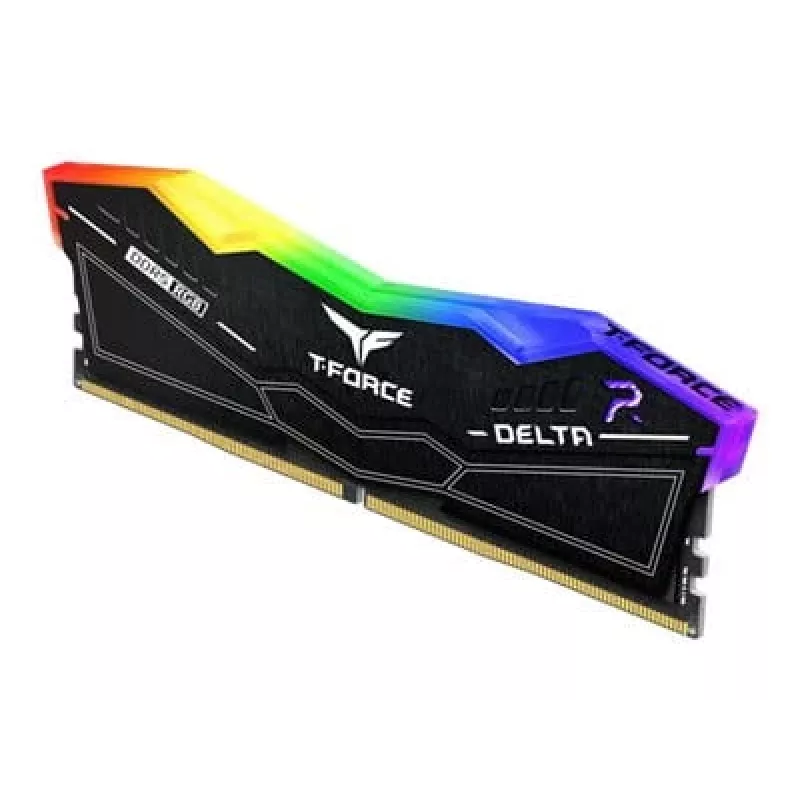 DIMM 32 GB DDR5-6000 (2x 16 GB) Dual-Kit, memoria negra, FF3D532G6000HC38ADC01, Delta RGB, INTEL XMP