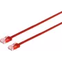 Cable de red Tecline 15 m Cat.6 rojo