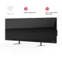 AENO Premium Eco Smart Heater, 700W, vidrio templado, calefacción infrarroja+convección, tipo de enchufe: Europa (tipo E/F), NEGRO