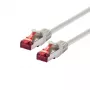 Cable de red LOGON TCR66SS070I Cat6 S/FTP (S‑STP) 7 m marfil RJ‑45–RJ‑45
