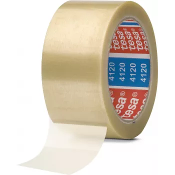 Cinta Tesa 4120 transparente PVC 66m 50mm