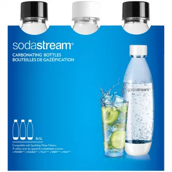 Botella de carbonatación SodaStream 2260748 3 uds. (envase dañado)