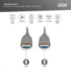Cable de fibra óptica híbrido HDMI AOC Digitus AK-330126-300-S