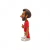 Figura coleccionable MiniX Liverpool – Mohamed Salah, modelo MiniX 11117, estatua en miniatura de jugador