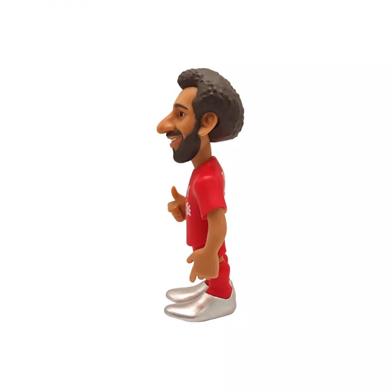 Figura coleccionable MiniX Liverpool – Mohamed Salah, modelo MiniX 11117, estatua en miniatura de jugador