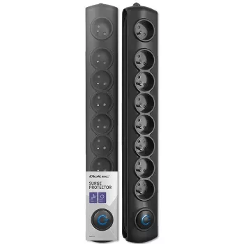 Protector contra sobretensiones Qoltec 8 tomas 3,0 m 50114