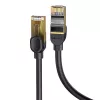 Cable de red Baseus Ethernet RJ45, 10Gbps, 1 m (negro)