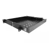 Delock - Unidad extraíble para rack - negra - 1U - 48,3 cm (19