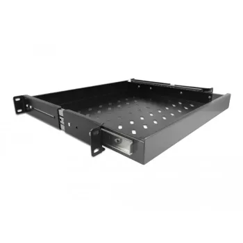 Delock - Unidad extraíble para rack - negra - 1U - 48,3 cm (19 inch)