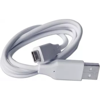 Cable de datos LG EAD63849201/203/204 para LG G5 USB a Type-C, blanco, a granel (EAD63849201/203/204)