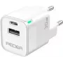 Cargador para interiores PEDEA 60040106 universal blanco AC carga rápida