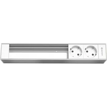 Caja de enchufes Type F aluminio Kindermann 7449000302