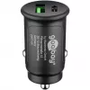 Goobay 59521 Cargador móvil universal Negro Mechero de coche Carga rápida Coche
