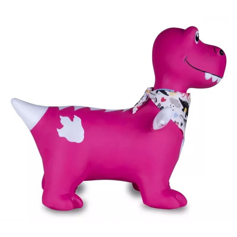 Juguete saltarín Jamara HoppyDoo Dino con alas rosa con bomba 466008