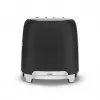 Tostadora Smeg 50's Style TSF01BLMEU 2 rebanadas Negro Acero inoxidable