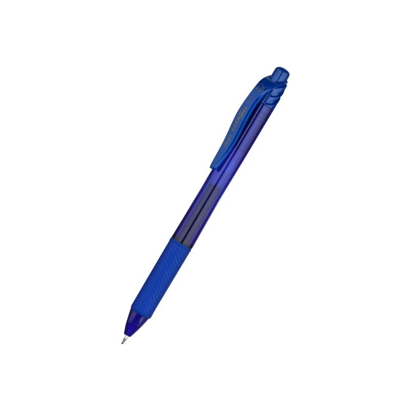Bolígrafo retráctil con clip Pentel Energel X 1.0 Azul