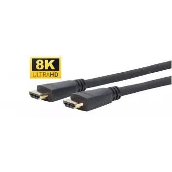 Vivolink Pro, HDMI 2.1, 8K, 120 Hz, 48 Gbit/s, 2 m, negro, 2 m, HDMI Type-A (estándar), HDMI Type-A (estándar), 7680 x 4320 píxeles, 3D, negro