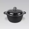 Olla con tapa Maestro MR-4616C 16 cm 1 l Negra