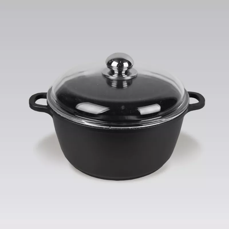 Olla con tapa Maestro MR-4616C 16 cm 1 l Negra