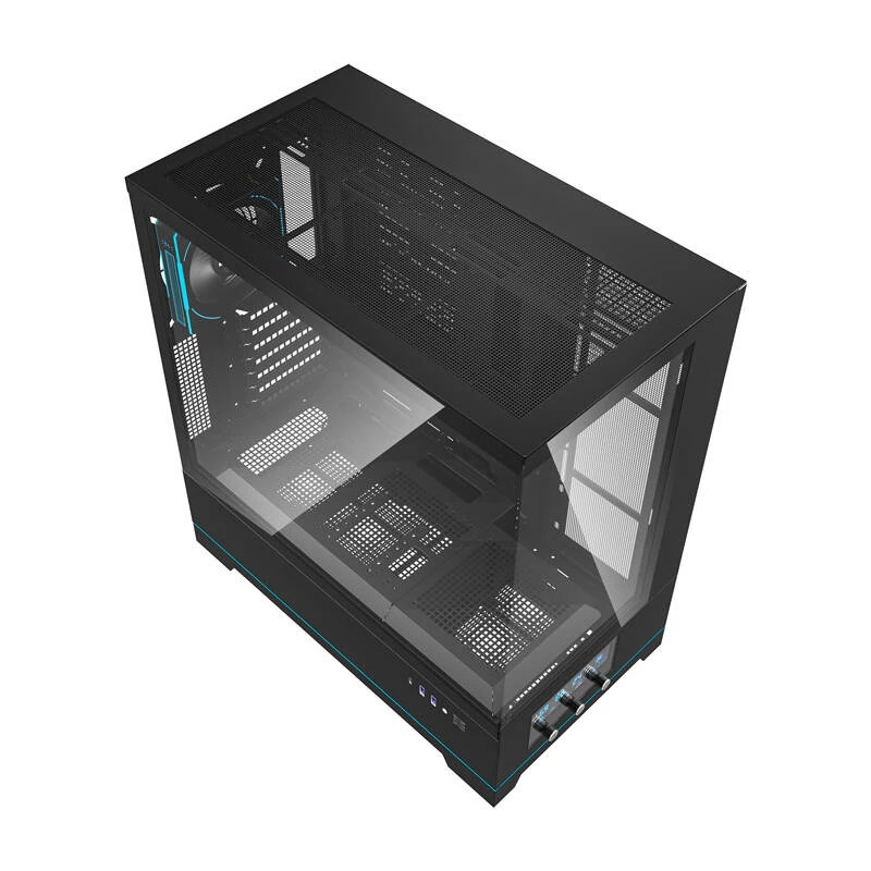 Caja para ordenador Darkflash DY451 PRO, ATX, negra