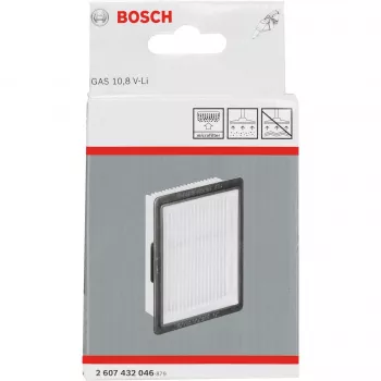 Bosch filtro plegable, filtro, negro, amarillo, celulosa, 189.8 cm², 73 mm, 100 mm