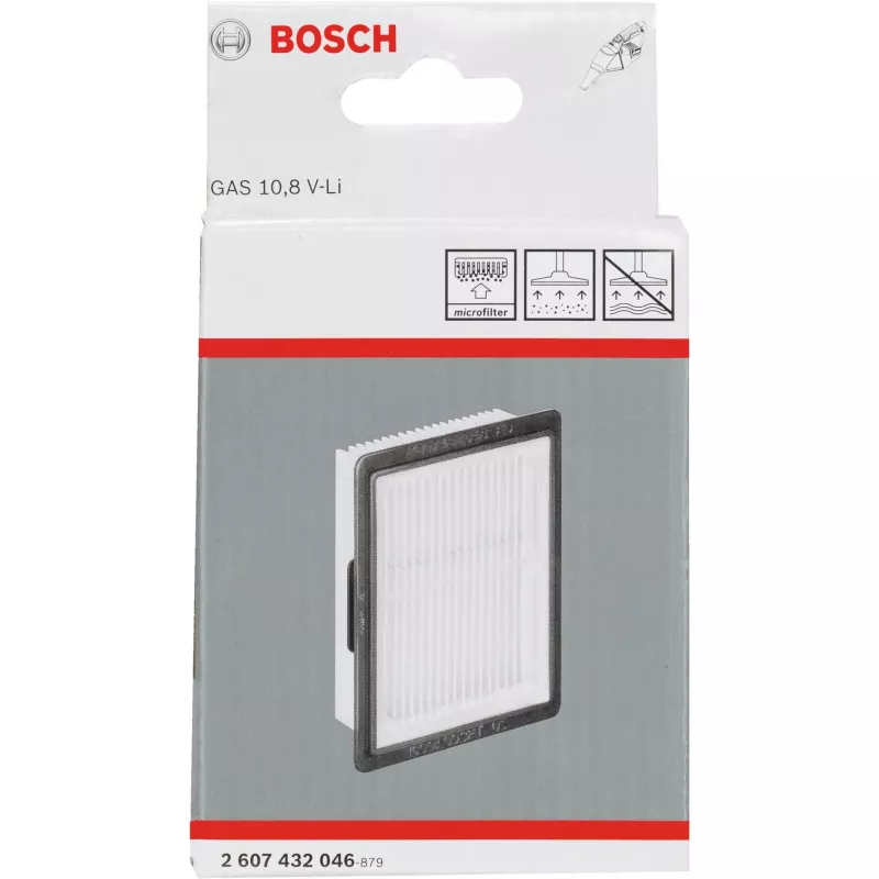 Bosch Accessories 2607432046 filtro plisado, 1 ud.