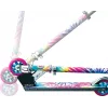 Patinete infantil Razor A Tie-Dye — patinete plegable de aluminio de 2 ruedas, manillar ajustable, ABEC-5, carga máx. 65 kg