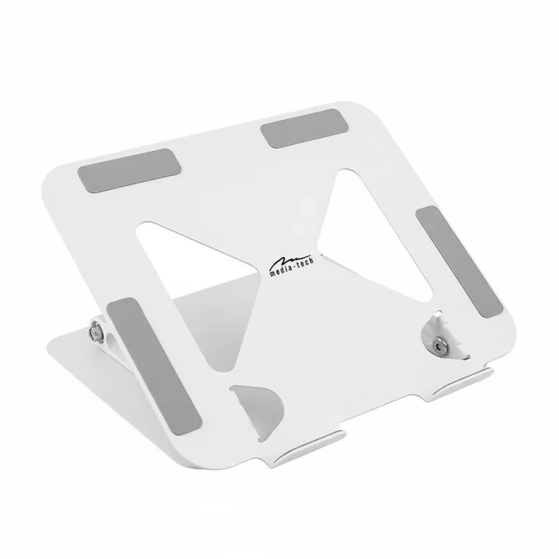 Soporte para portátil MEDIA-TECH – soporte para portátil MT2661W (blanco)