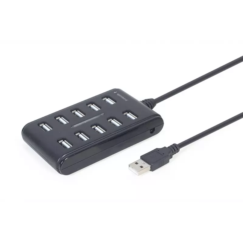Hub USB Gembird UHB-U2P10P-01 — hub USB 2.0 de 10 puertos