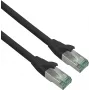 helos Cat.6a Superflex Cat.7 Cable en bruto GHMT AWG 26/7 Cable de conexión 363734, 3 m, negro