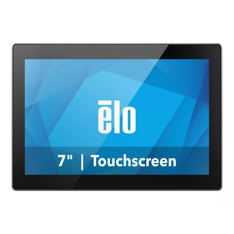 Elo 0704LS, 17,8 cm (7''), Projected Capacitive, 10 TP, USB-C, Kit, monitor táctil gris oscuro, diagonal de pantalla: 17,8 cm (7''), Projected Capacitive, 10 puntos, resolución: 1280 x 800 Pi