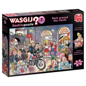 Jumbo Spiele Jumbo Wasgij Destiny 7 Rock around the Clock Puzle de 1000 piezas 81929 (81929)