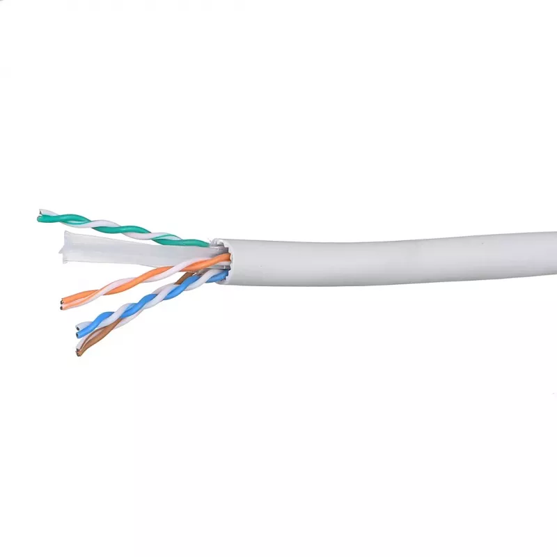 Cable de red Alantec KIU6ALSOH500D Cat6 U/UTP 23 AWG LSOH 500 m gris