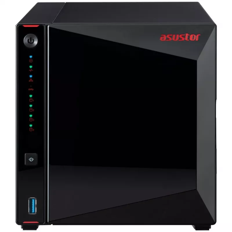 ASUSTOR Nimbustor 4 AS5304T servidor NAS, 4 bahías (90-AS5304T00-MD30)